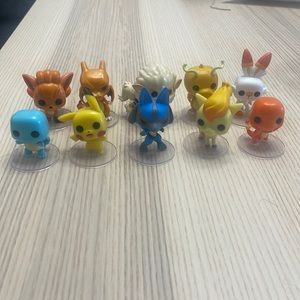 10 pcs Mini Funko Pokemon